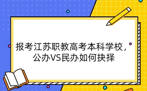 江苏职教高考本科学校